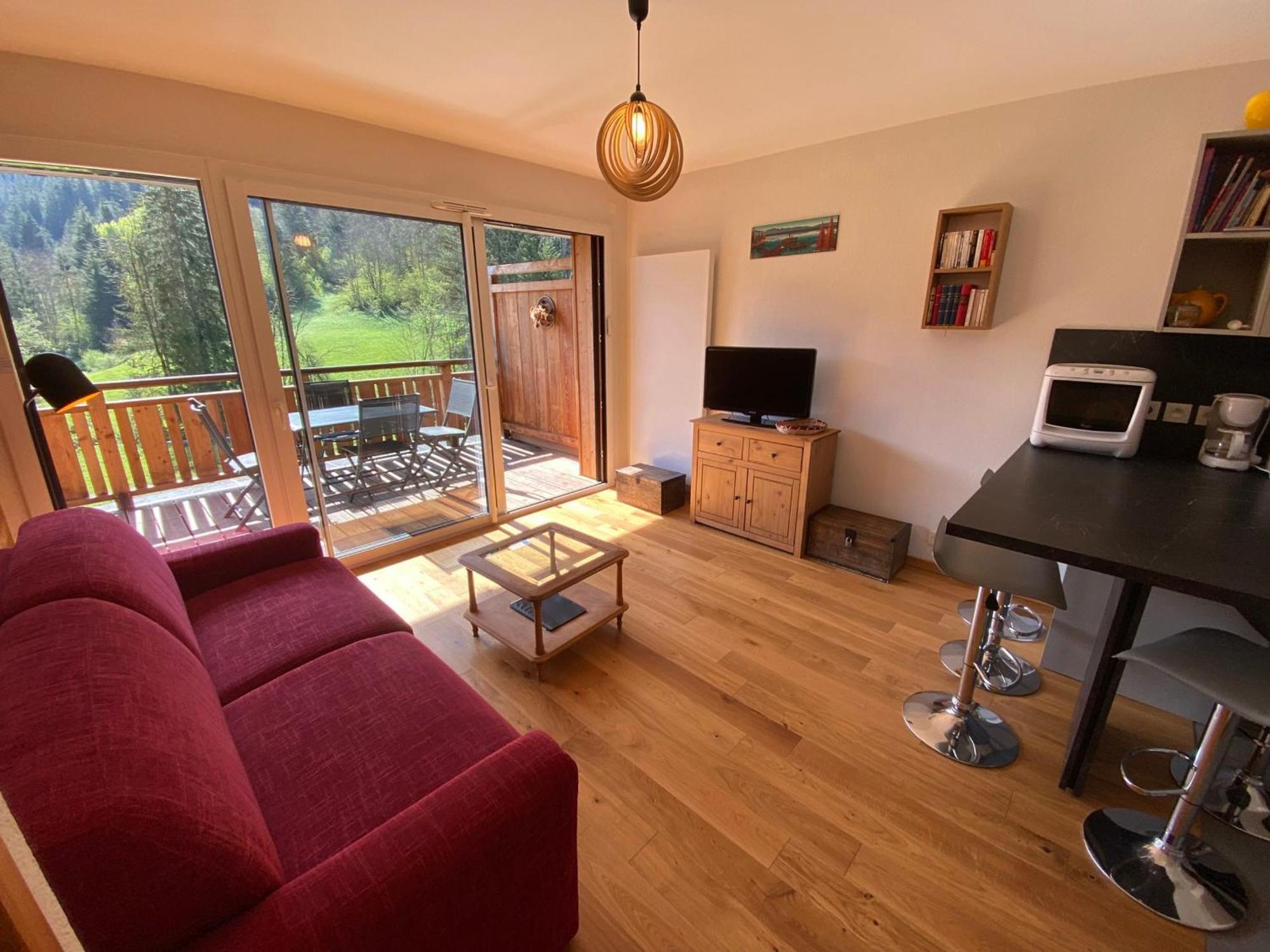 Appartement Contemporain, Spacieux Et Lumineux, Dans Une Residence Calme A Chatel, Proche Des Pistes! - Fr-1-693-84 Exterior foto