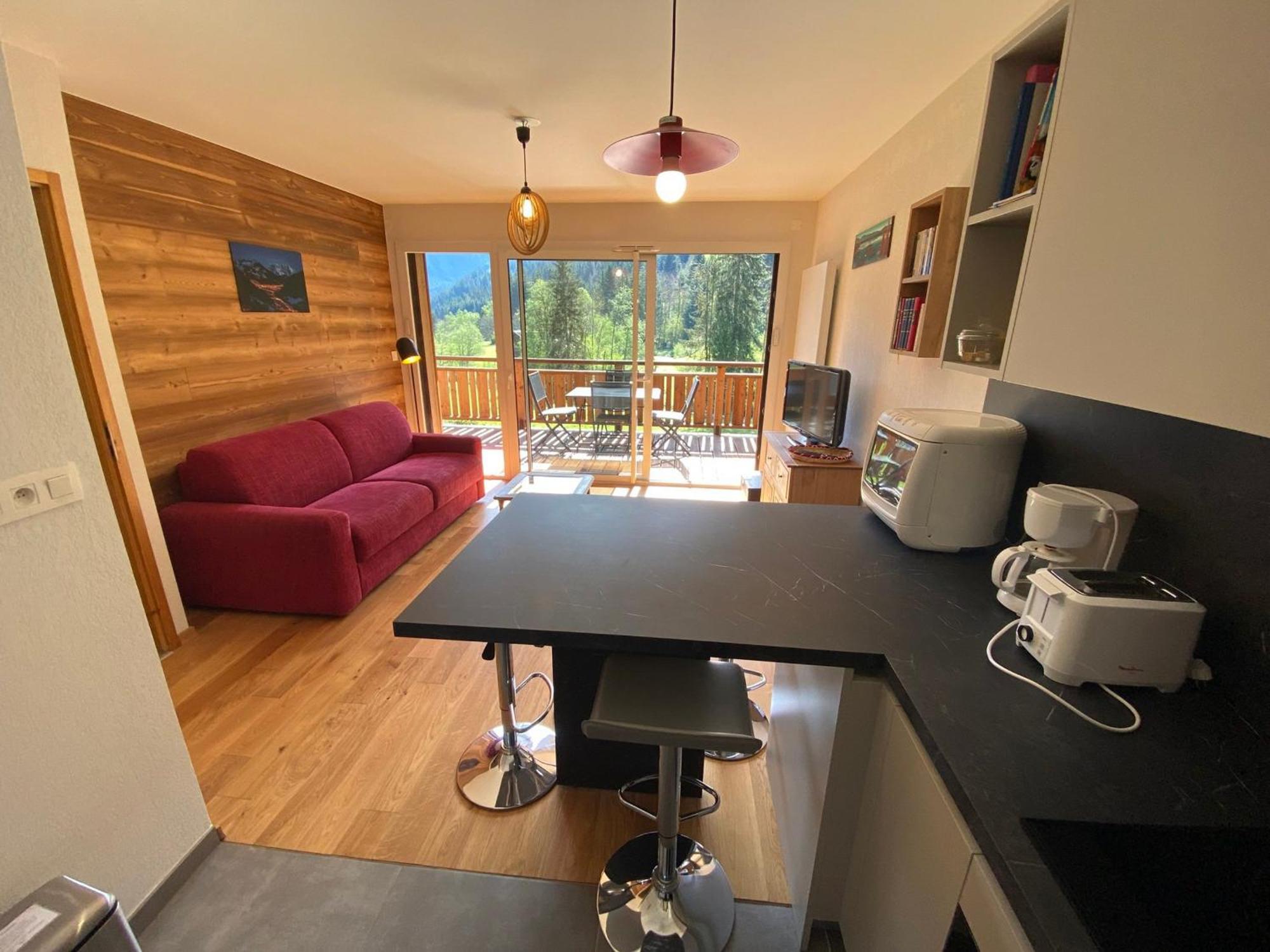 Appartement Contemporain, Spacieux Et Lumineux, Dans Une Residence Calme A Chatel, Proche Des Pistes! - Fr-1-693-84 Exterior foto